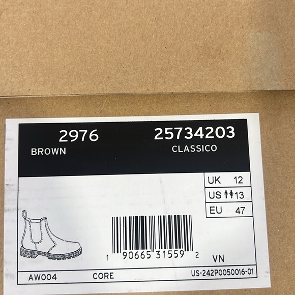 ?DR MARTENS 2976 Classico Leather Chelsea Boots NWT main image 8
